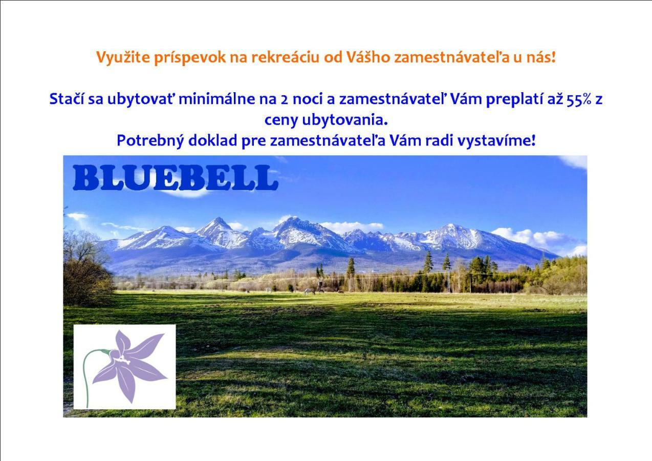 Ferienwohnung Bluebell Mengusovce Exterior foto